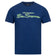 BEN SHERMAN Flocked Logo Herren T-Shirt 0076268-TWILIGHTDENIM – S