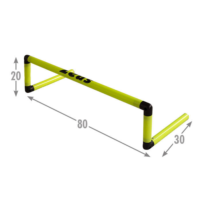 Zeus Trainings Hindernishürde Höhe 20 cm 6er-Pack