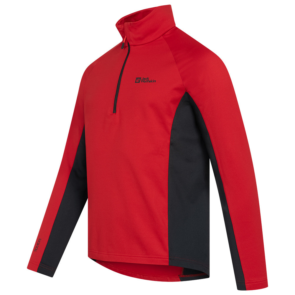 Jack Wolfskin MOROBBIA Half Zip Herren Fahrradjacke 1710911-2206