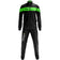 Zeus Tuta Apollo Herren Trainingsanzug Schwarz Neon Grün – 2YS 98-104