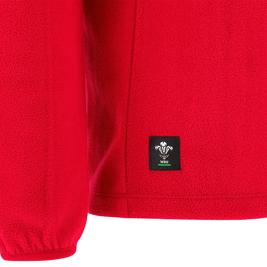 Wales WRU macron Rugby XV Kinder Fleece Sweatshirt 58140006
