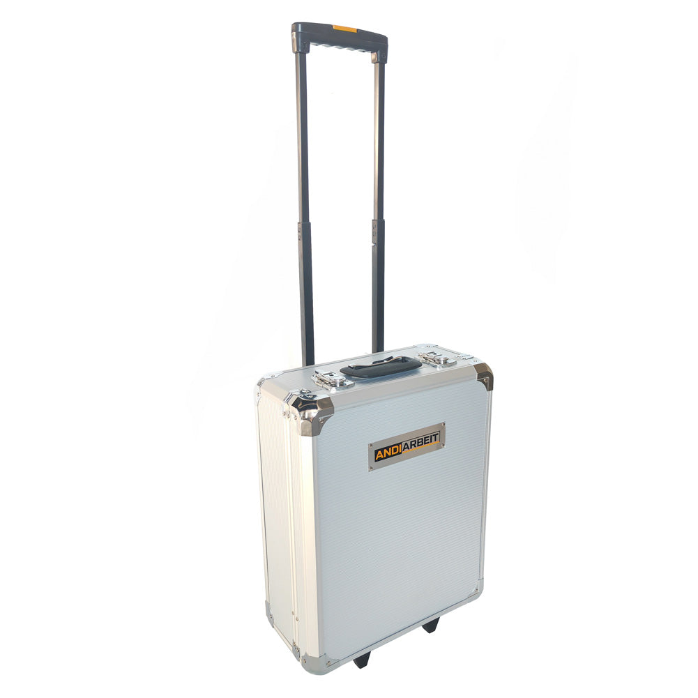 ANDIARBEIT® "Alleskönner" Werkzeugkoffer Trolley 1000-tlg. silber