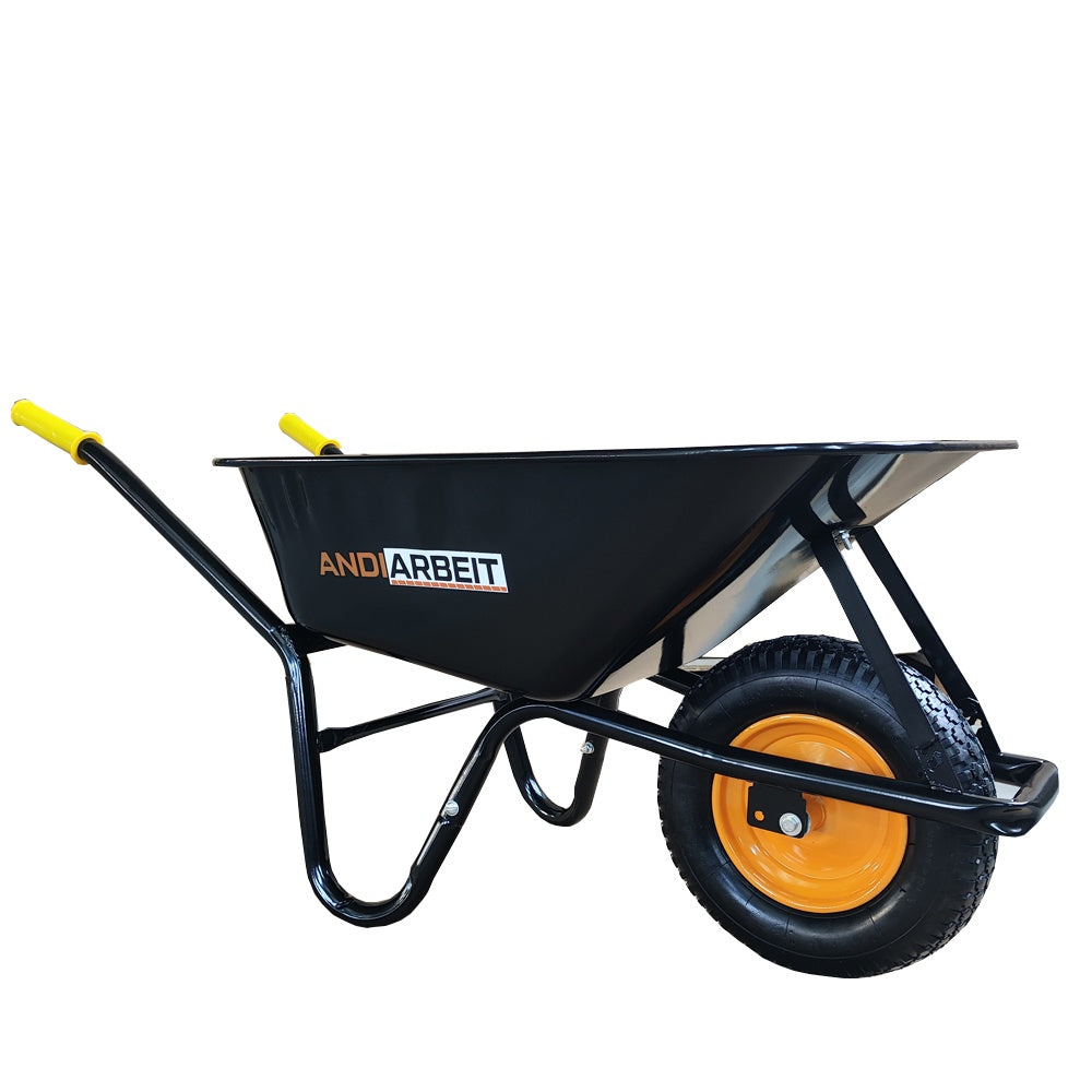 ANDIARBEIT® "Kraftpaket" Schubkarre 100 Liter schwarz