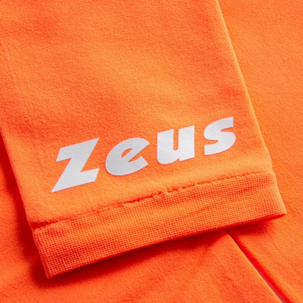 Zeus Kompression Armsleeves Strick Ellbogenbandage neonorange
