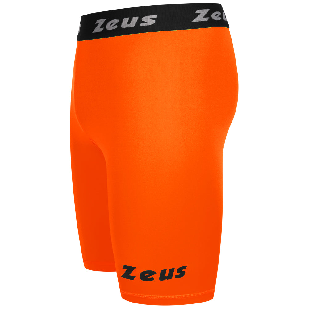 Zeus Bermuda Elastic Pro Herren Tights neonorange