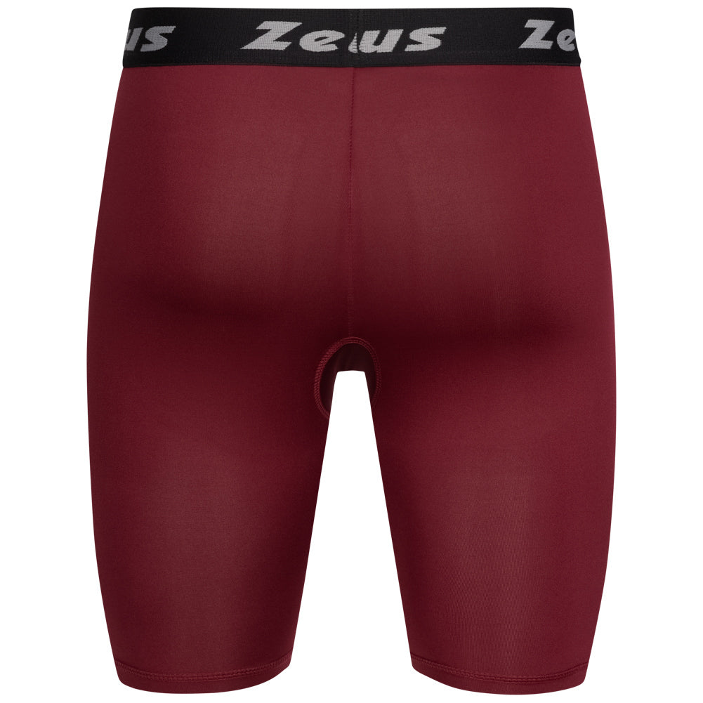 Zeus Bermuda Elastic Pro Herren Tights dunkelrot