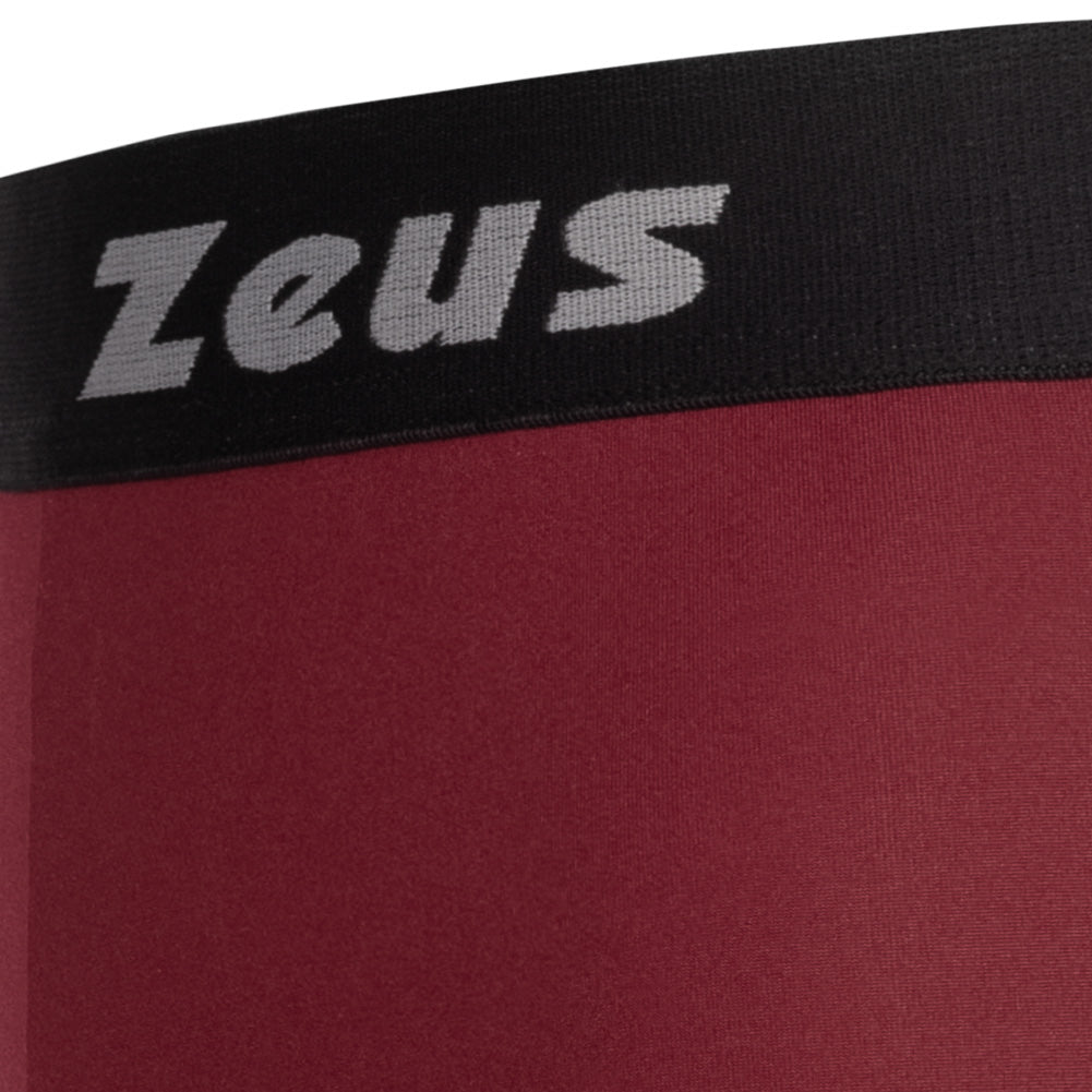 Zeus Bermuda Elastic Pro Herren Tights dunkelrot