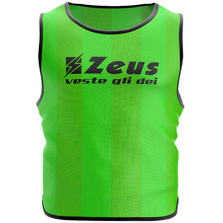 Zeus 10er-Pack Trainingsleibchen Neon Grün