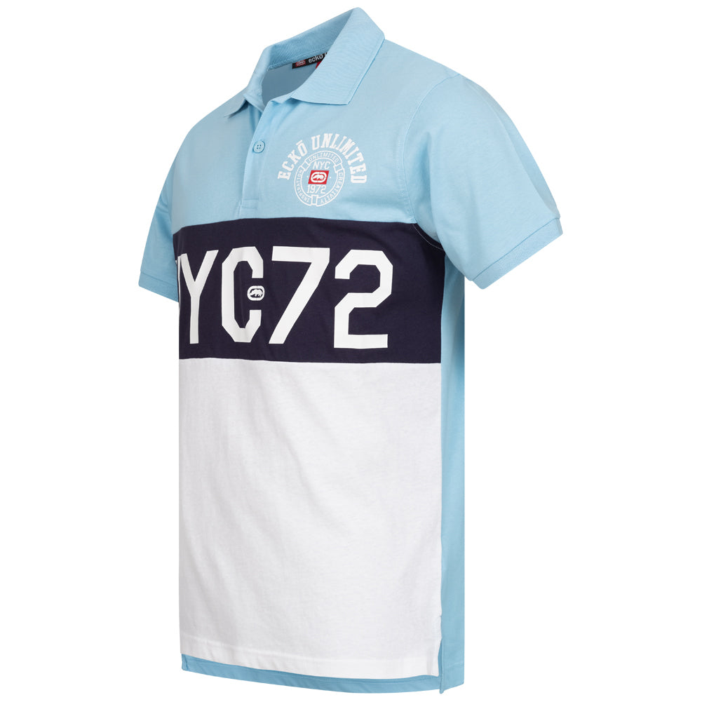 Ecko Unltd. Premium Herren Polo-Shirt EFM04794-BLUE