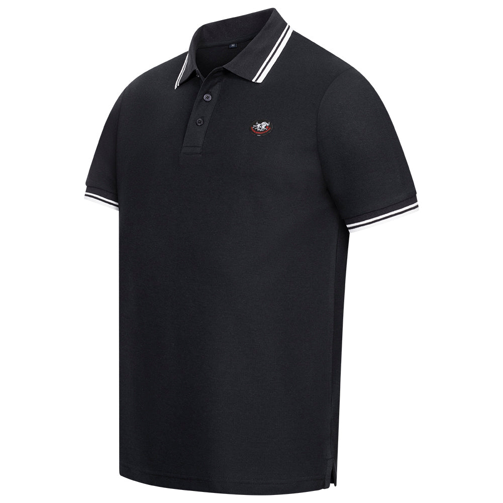 EUROPEAN POLO CHAMP Herren Polo-Shirt EPCPOLOS-SCWARZ