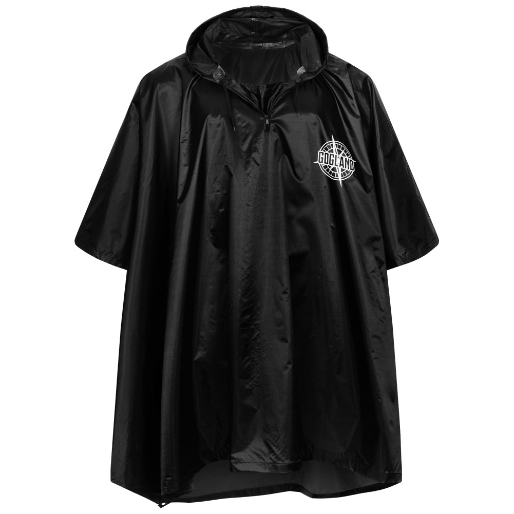 GOGLAND® Monsun Regenponcho schwarz