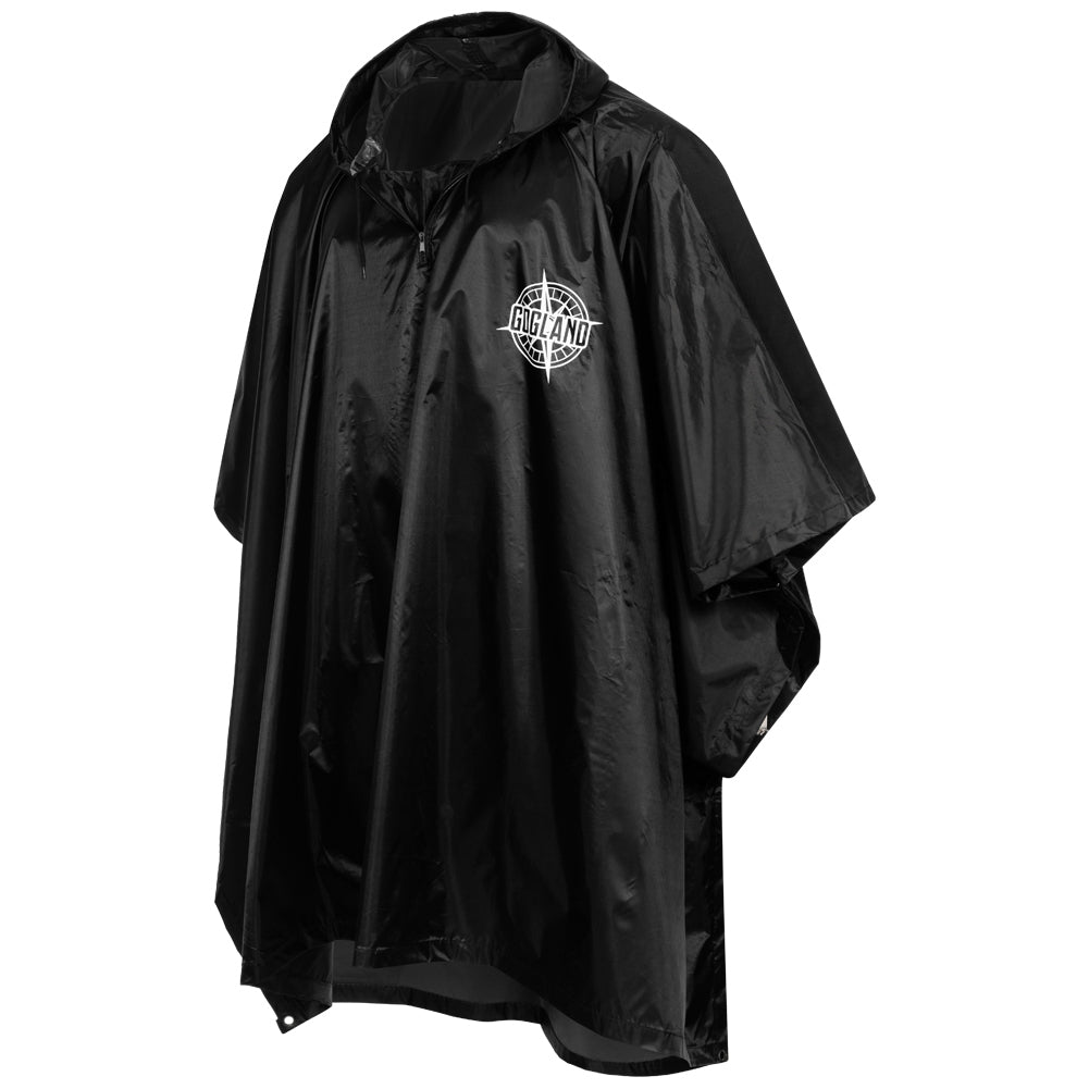 GOGLAND® Monsun Regenponcho schwarz