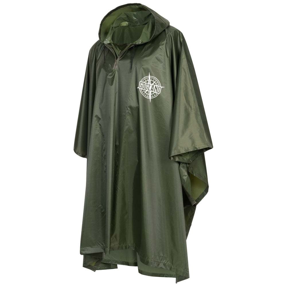 GOGLAND® Monsun Regenponcho grün