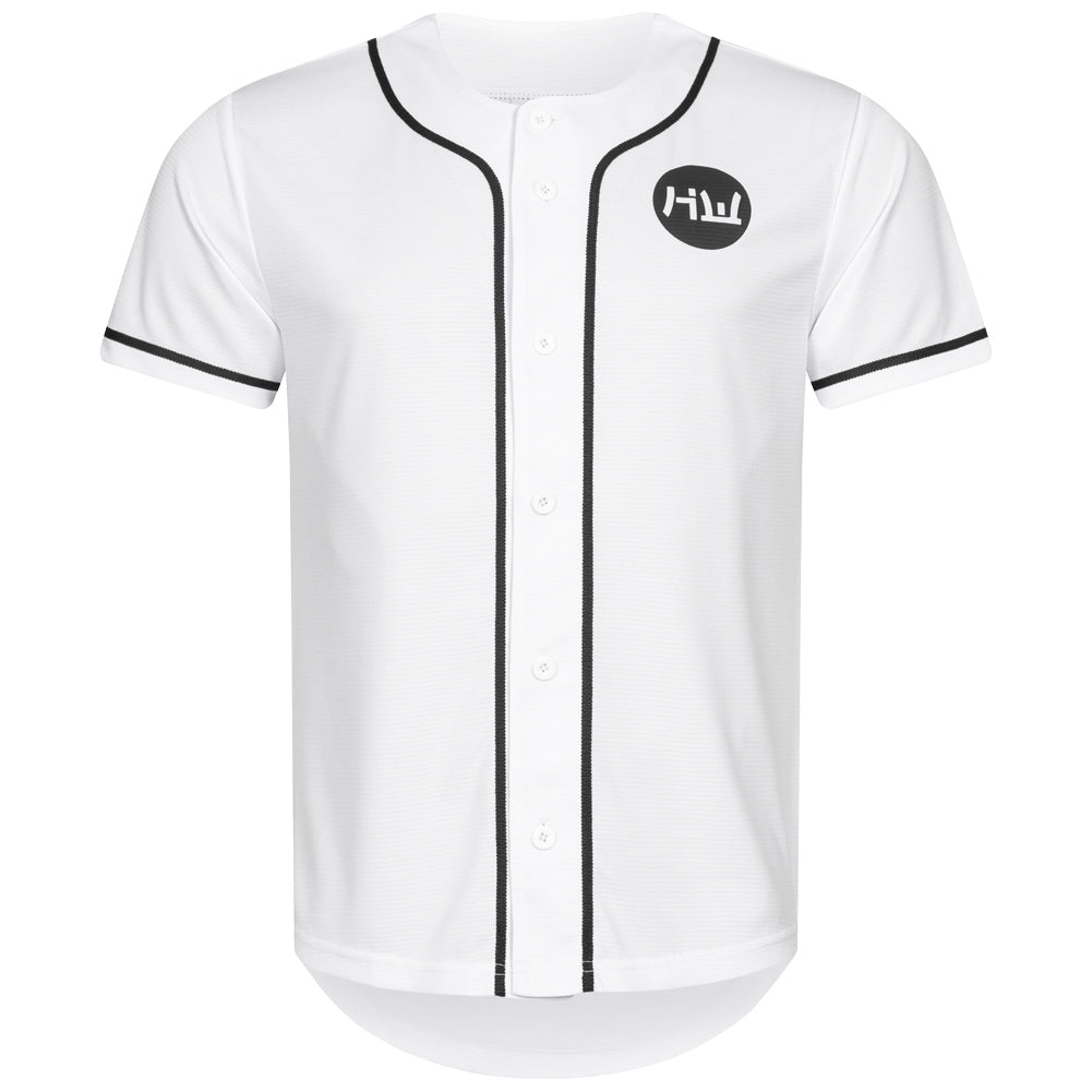 HIDETOSHI WAKASHIMA "BC Kiyota" Herren Baseball Trikot weiß