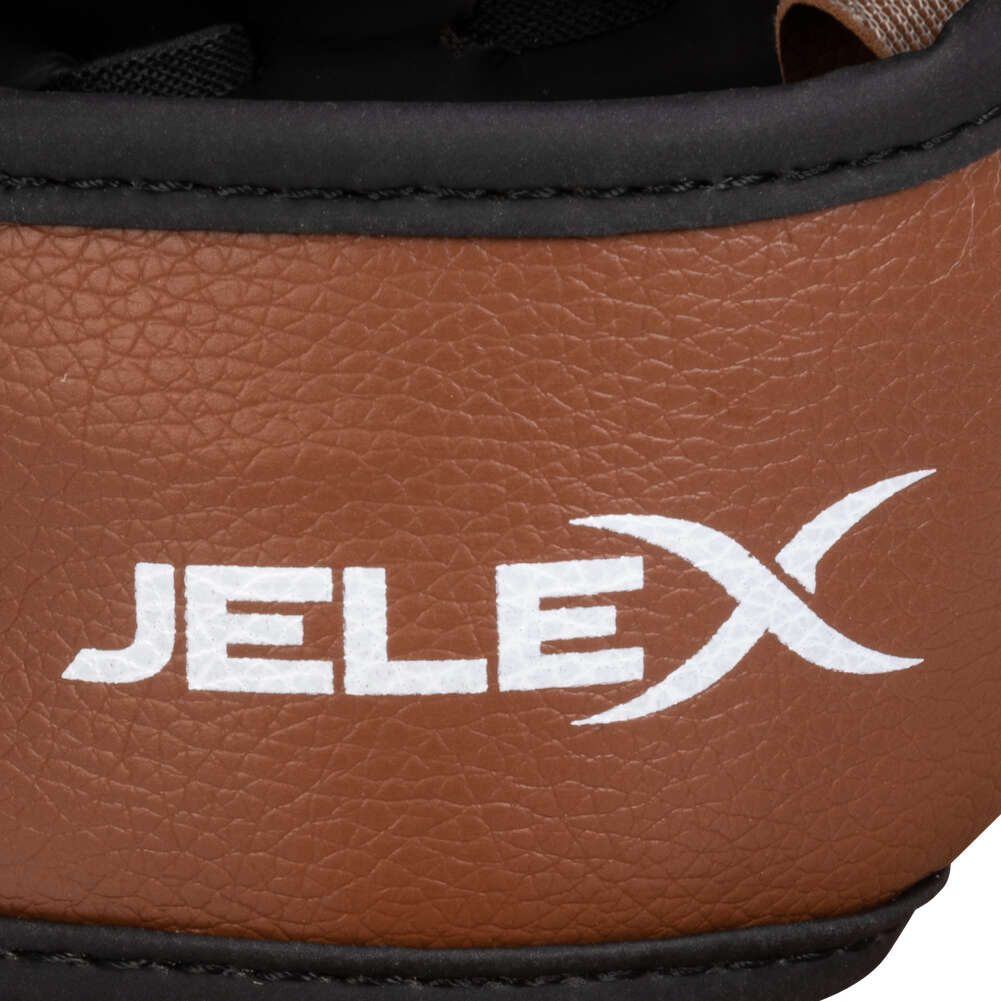 JELEX Safe Catch Baseball Handschuh links für Rechtshänder braun