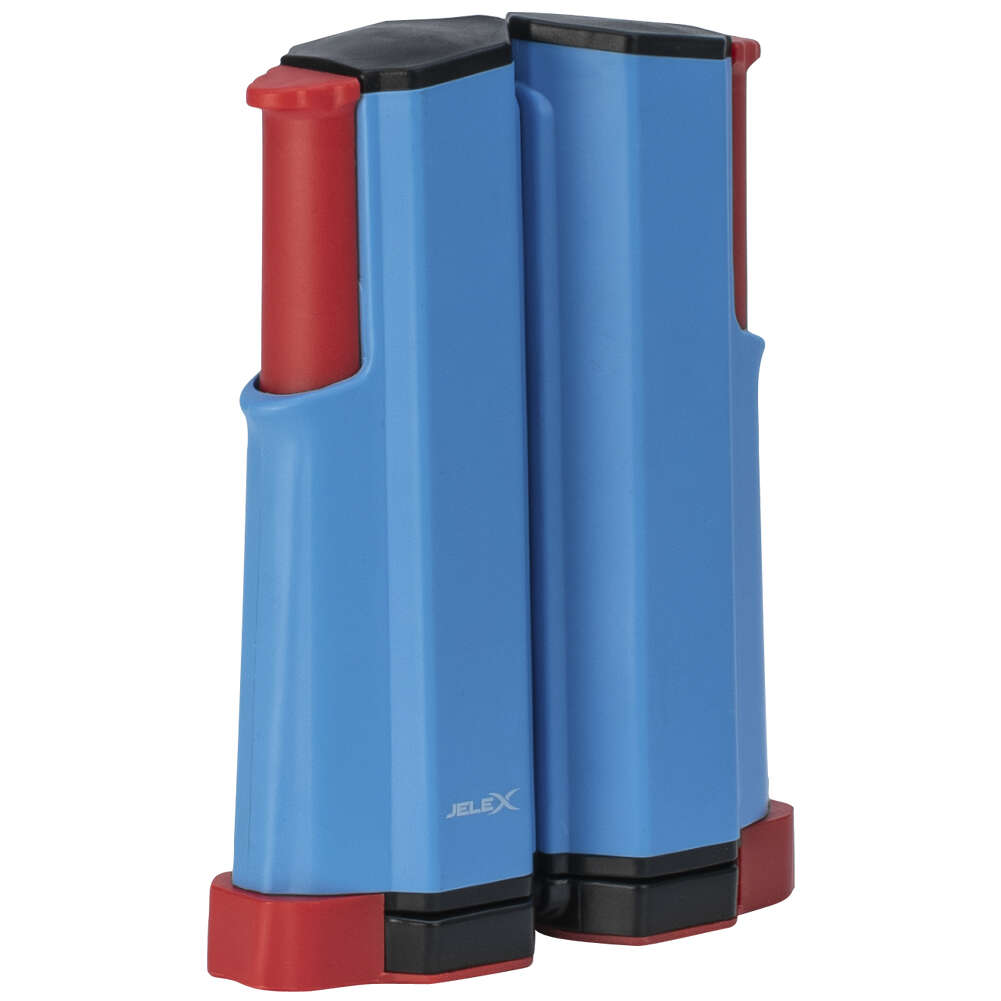 JELEX Roll Up verstellbares Tischtennisnetz blau
