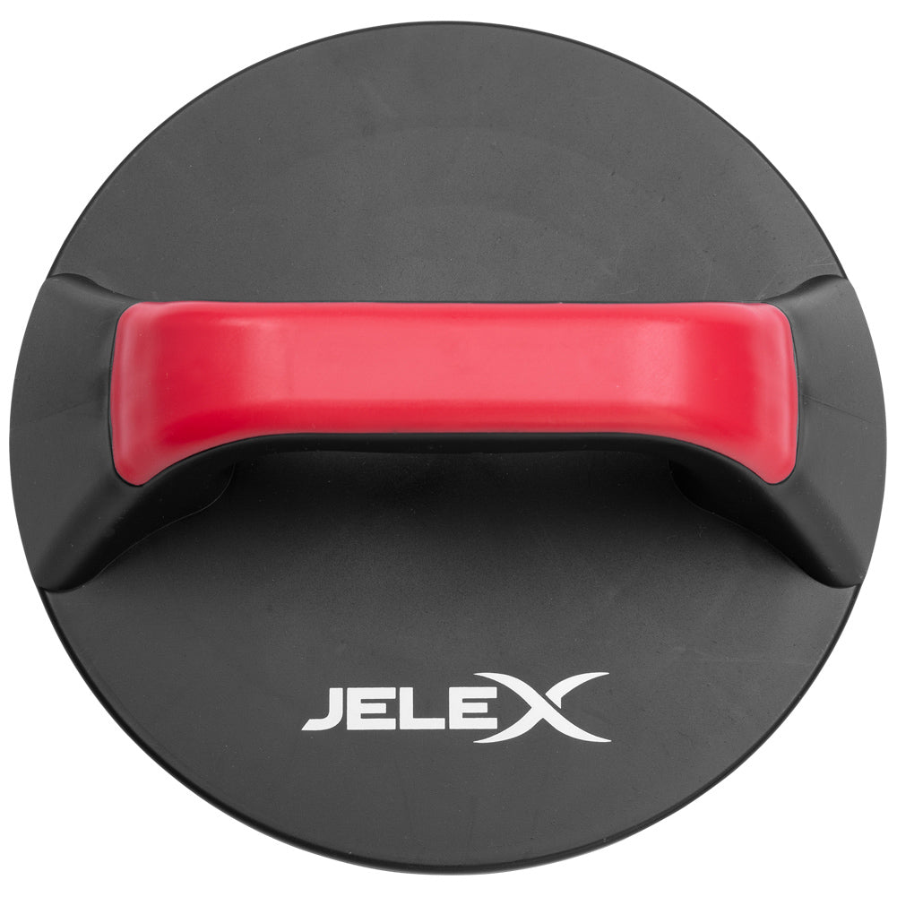 JELEX Pump Machine Push Up Liegestützgriffe rot
