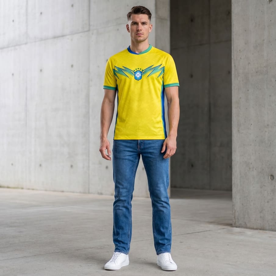 Brasilien "Performante" JELEX Herren Trikot