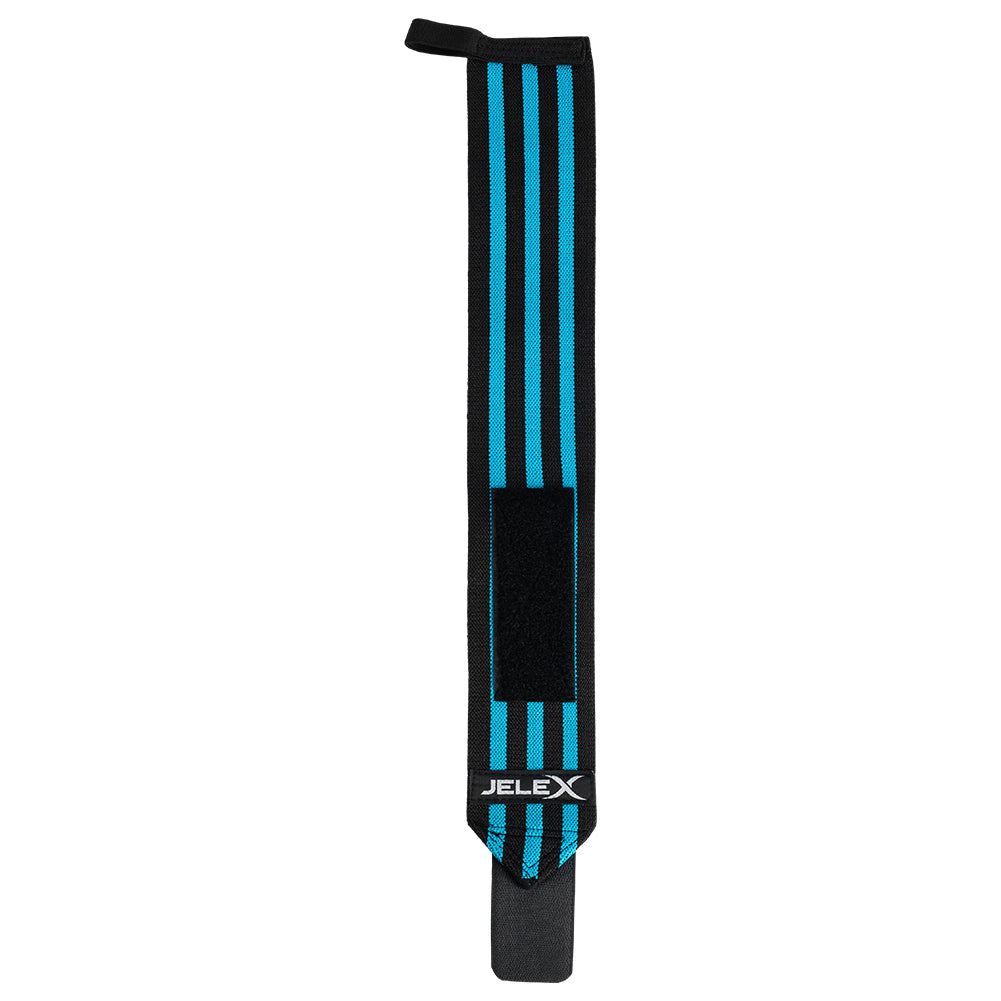 JELEX Strong Fitness Handgelenkbandagen schwarz-blau