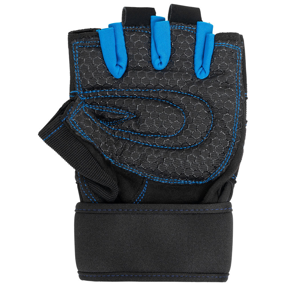 JELEX Fit gepolsterte Trainingshandschuhe schwarz-blau