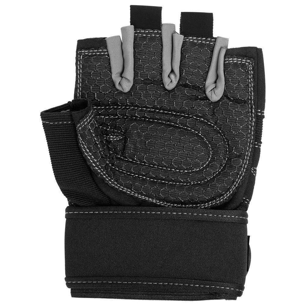 JELEX Fit gepolsterte Trainingshandschuhe schwarz-grau