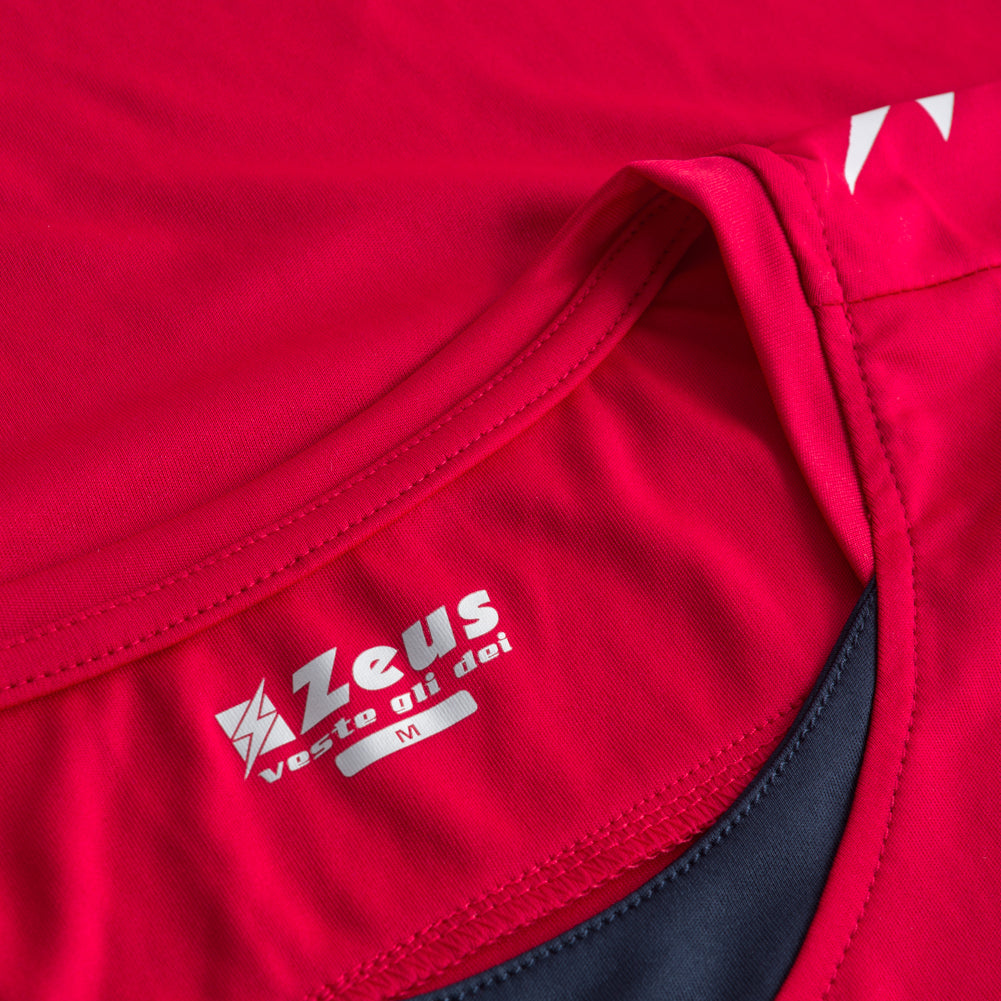 Zeus Kit Flora Damen Basketball Trikot mit Shorts rot