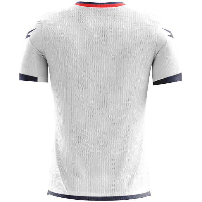Zeus Icon Teamwear Set Trikot mit Shorts weiß navy