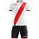 Zeus Icon Teamwear Set Trikot mit Shorts weiß rot – S|M