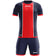 Zeus Icon Teamwear Set Trikot mit Shorts navy rot – S|M