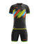 Zeus Icon Teamwear Set Trikot mit Shorts schwarz neon orange – S|M