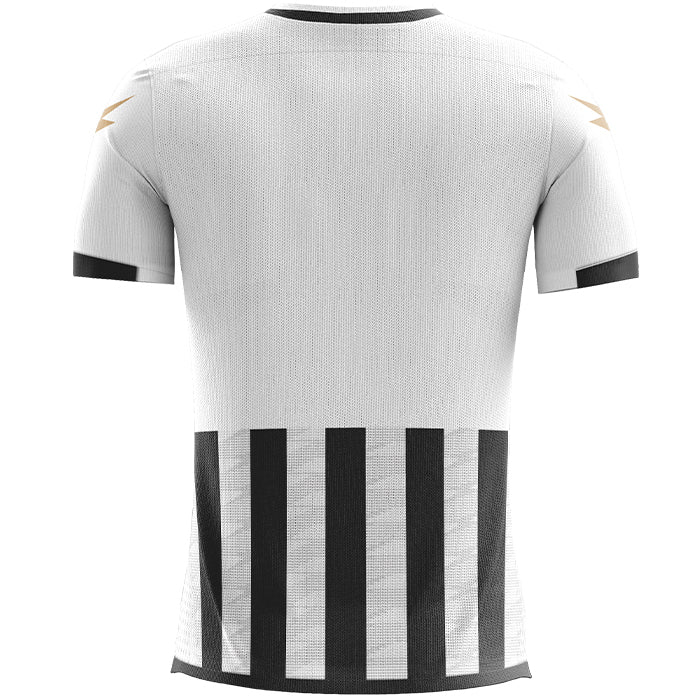 Zeus Icon Teamwear Set Trikot mit Shorts schwarz weiß