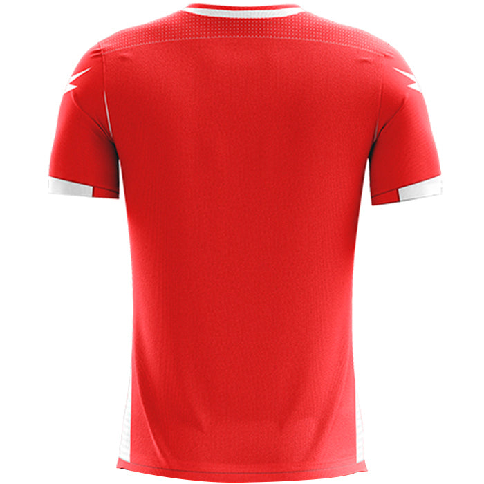 Zeus Icon Teamwear Set Trikot mit Shorts rot weiß