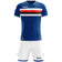 Zeus Icon Teamwear Set Trikot mit Shorts royal weiß – S|M