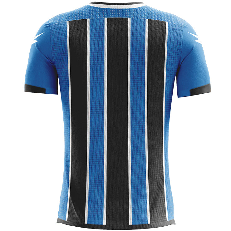 Zeus Icon Teamwear Set Trikot mit Shorts royal schwarz