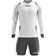 Zeus Paros Torwart Set Langarm Trikot mit Shorts Weiß Grau – 3XS 122-128