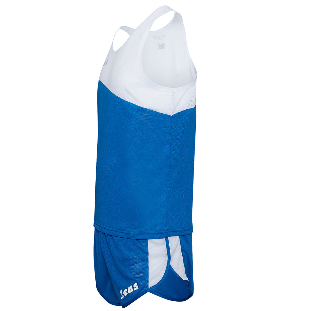 Zeus Kit Robert Herren Leichtathletik Singlet Set Trikot mit Shorts royal