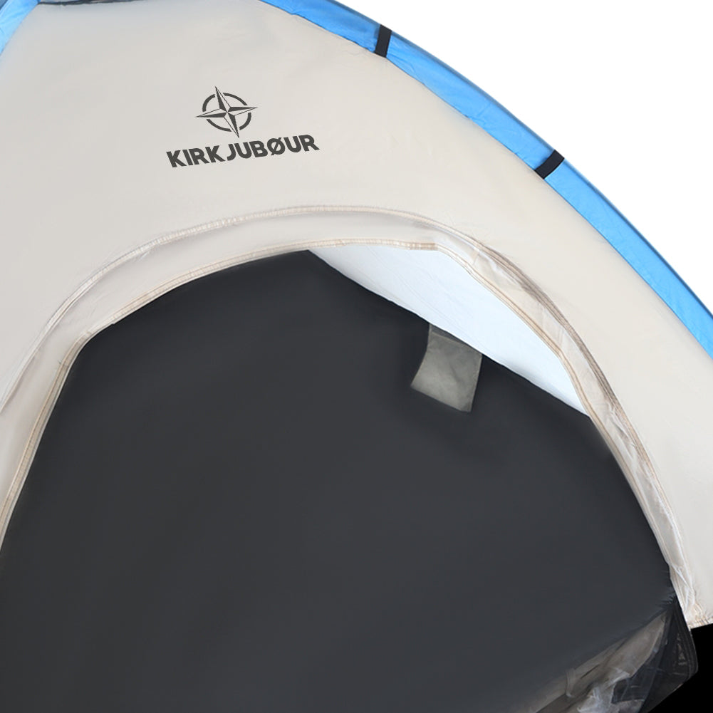 KIRKJUBØUR® "Vindr" 2 Personen-Camping-Zelt weiß