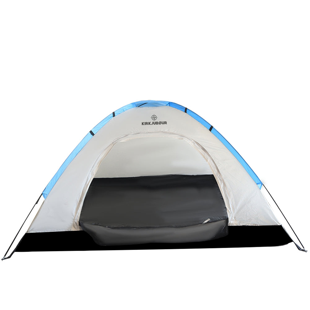 KIRKJUBØUR® "Vindr" 2 Personen-Camping-Zelt weiß
