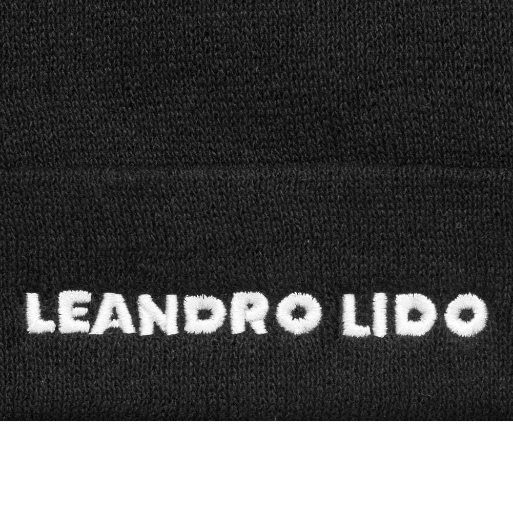 LEANDRO LIDO "Callata" Beanie Wintermütze schwarz