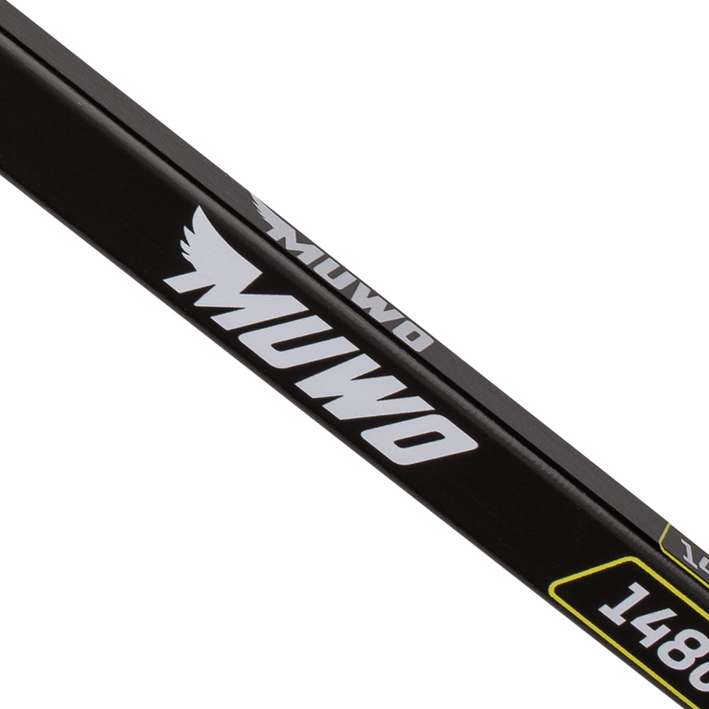 MUWO "Racer" Jugendliche Eishockeyschläger 148cm gelb