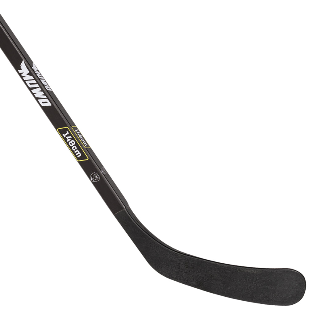 MUWO "Racer" Jugendliche Eishockeyschläger 148cm gelb
