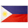 Philippinen Flagge MUWO 