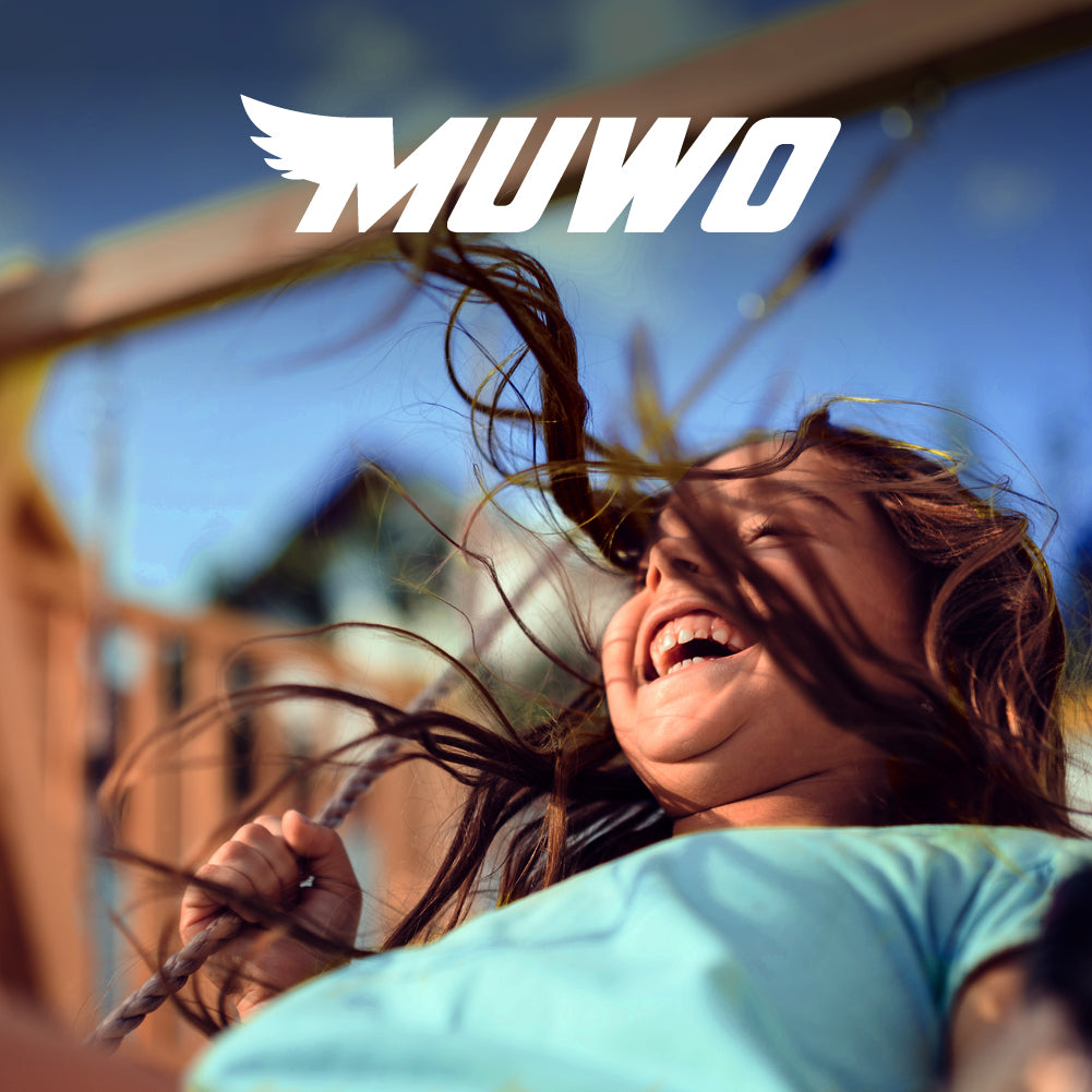 MUWO "Saphira" Spielgerüst mit 2 Schaukeln, Schaukelwippe und Gondel