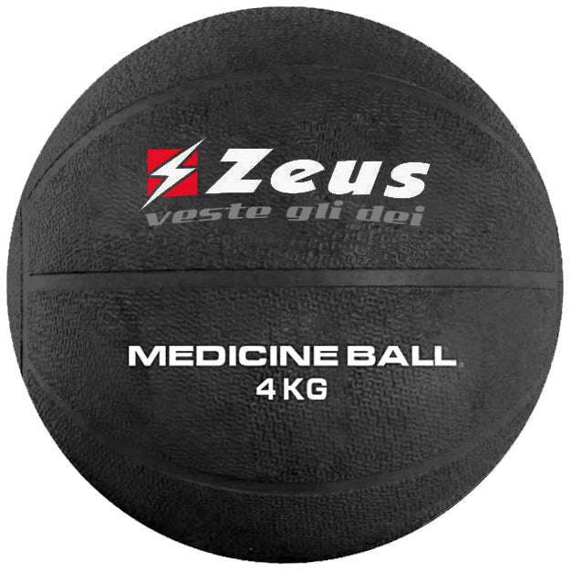 Zeus Medizinball 4 kg schwarz
