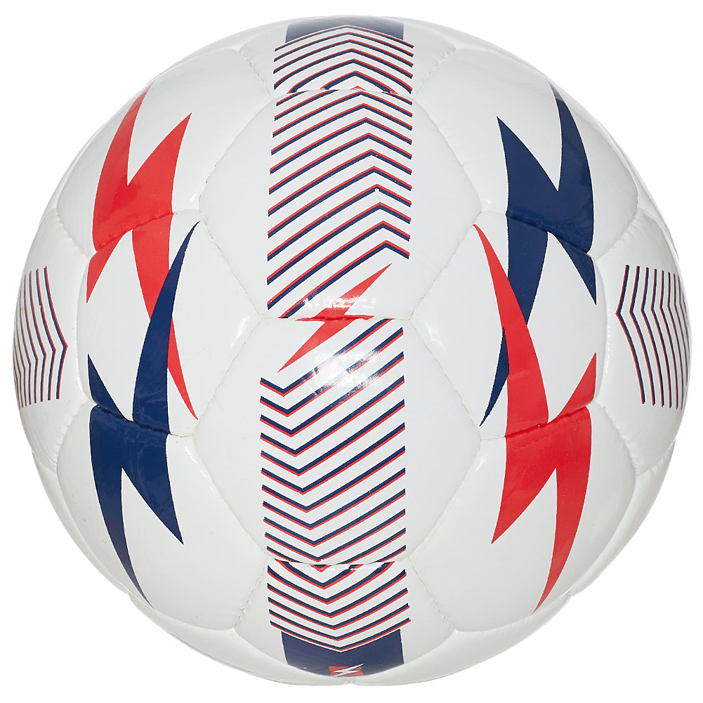 Zeus Pallone Tuono Fußball weiß rot