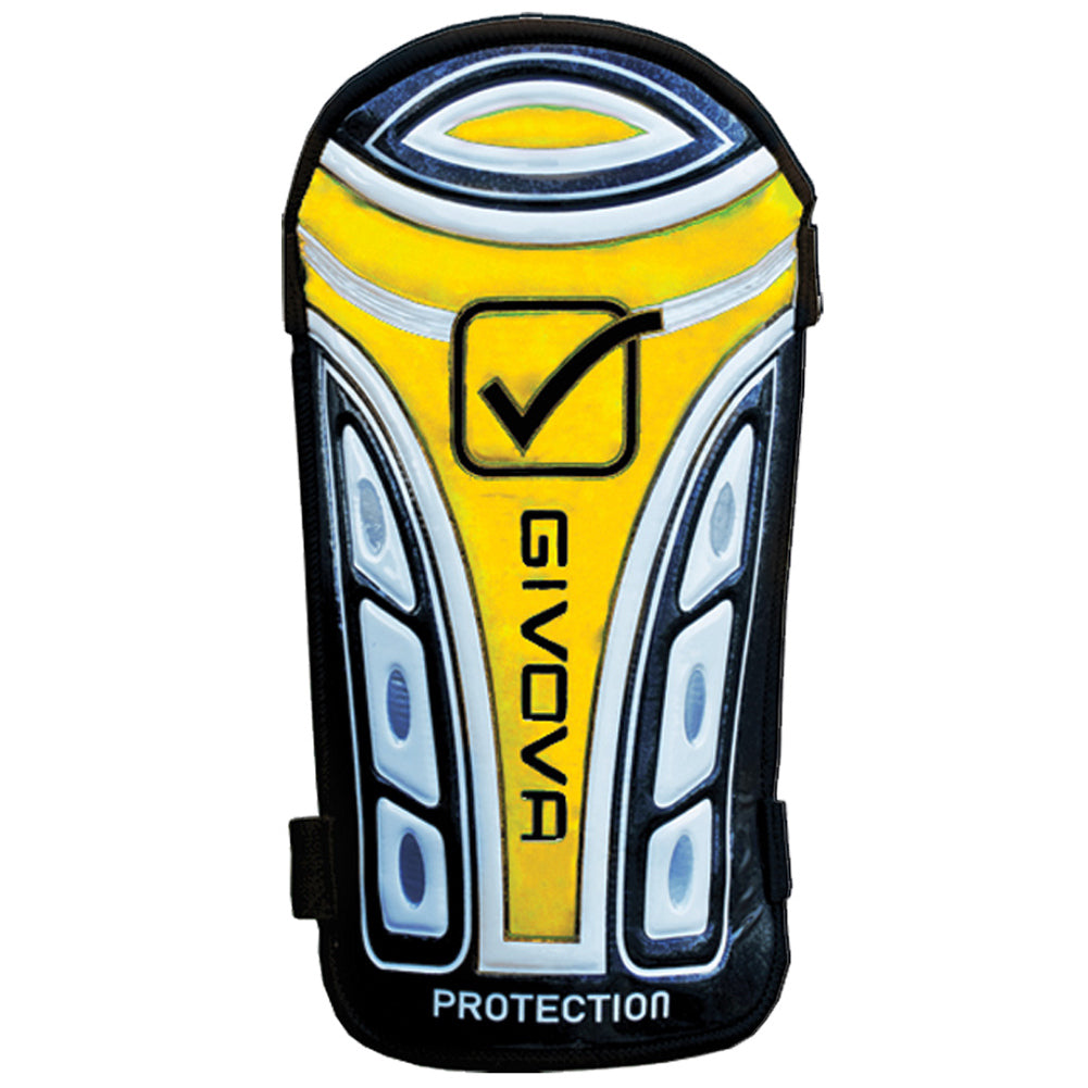 Givova Schienbeinschoner "Parastinco Protection" schwarz/gelb