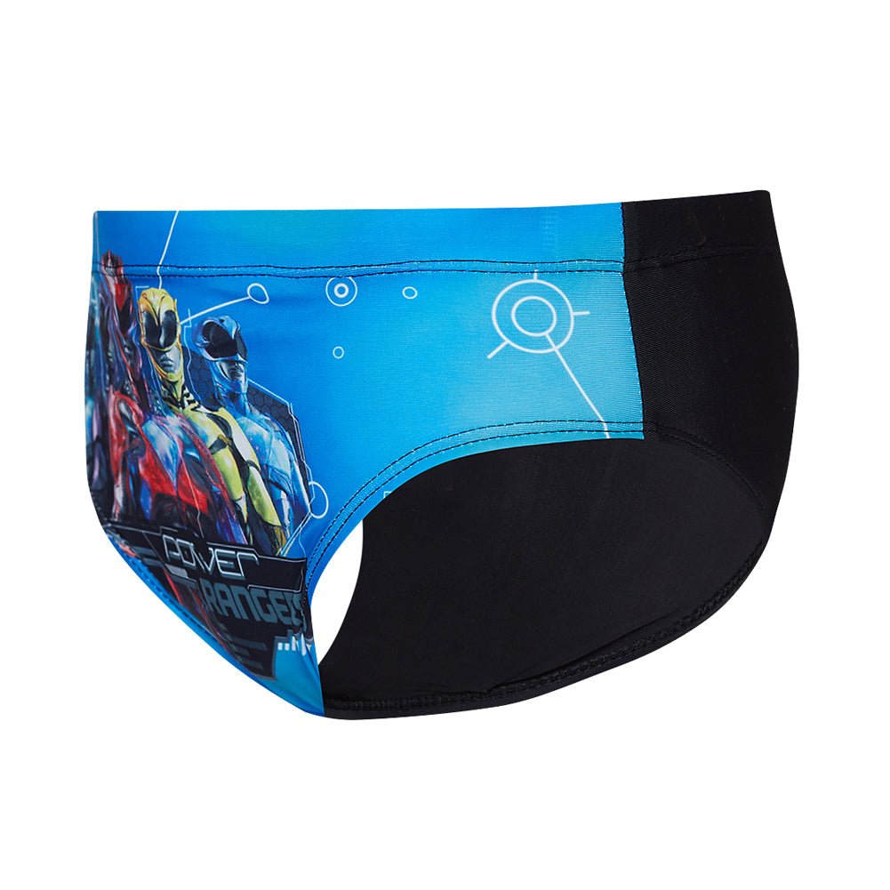Power Rangers Jungen Badehose Slip QE1798-black