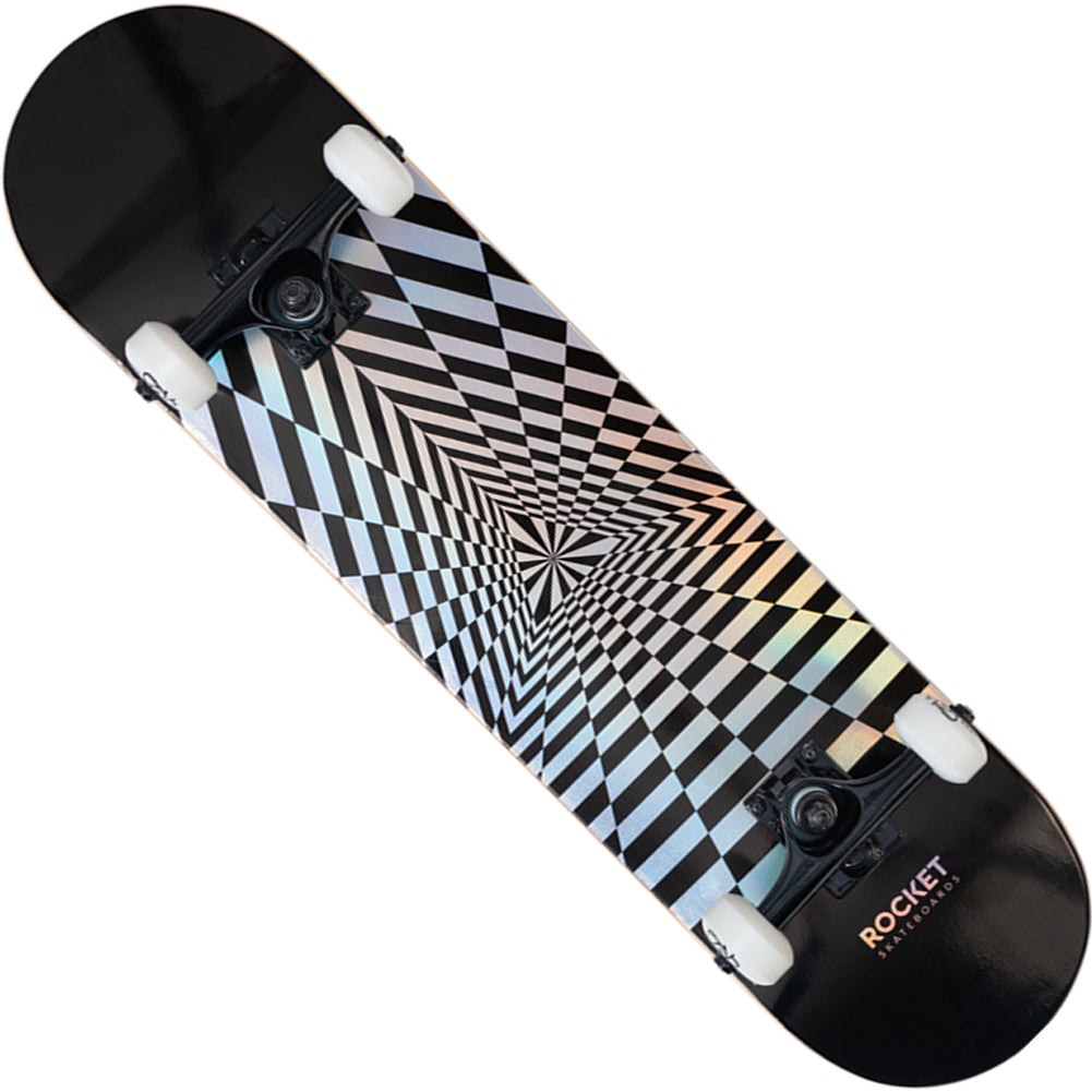 Rocket Prism Foil Silver 7,75" Skateboard RKT-COM-1554