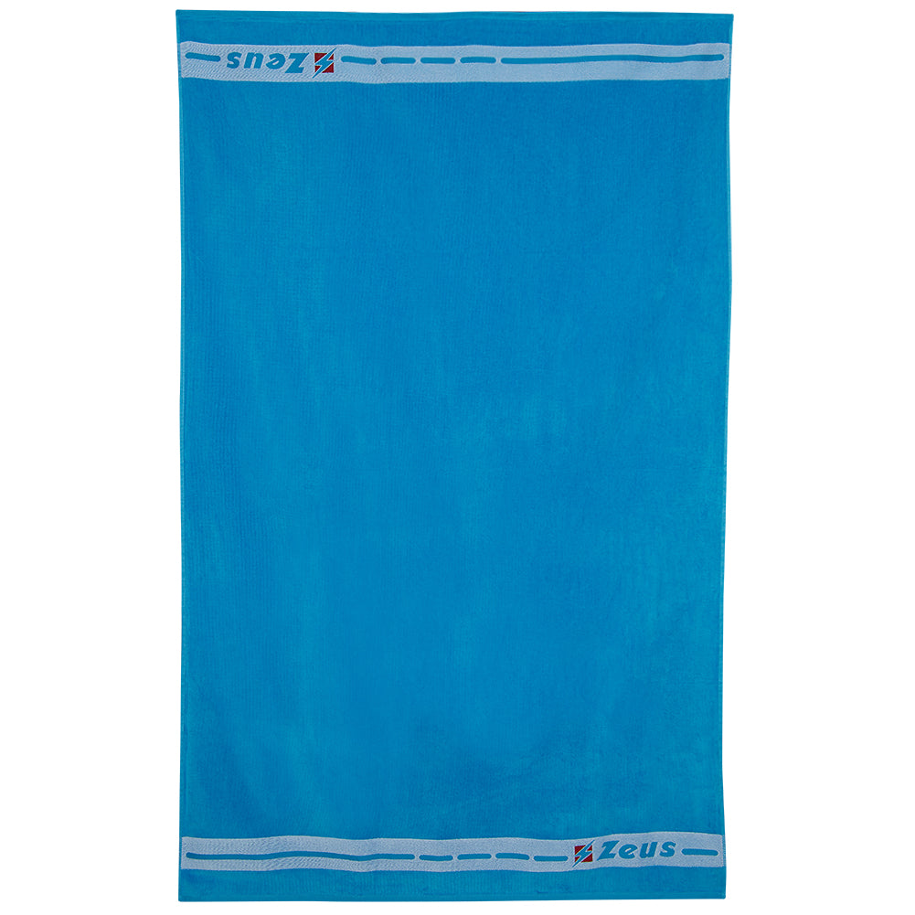 Zeus Badehandtuch Baumwolle 155 x 100 cm blau