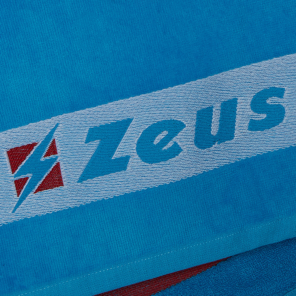 Zeus Badehandtuch Baumwolle 155 x 100 cm blau